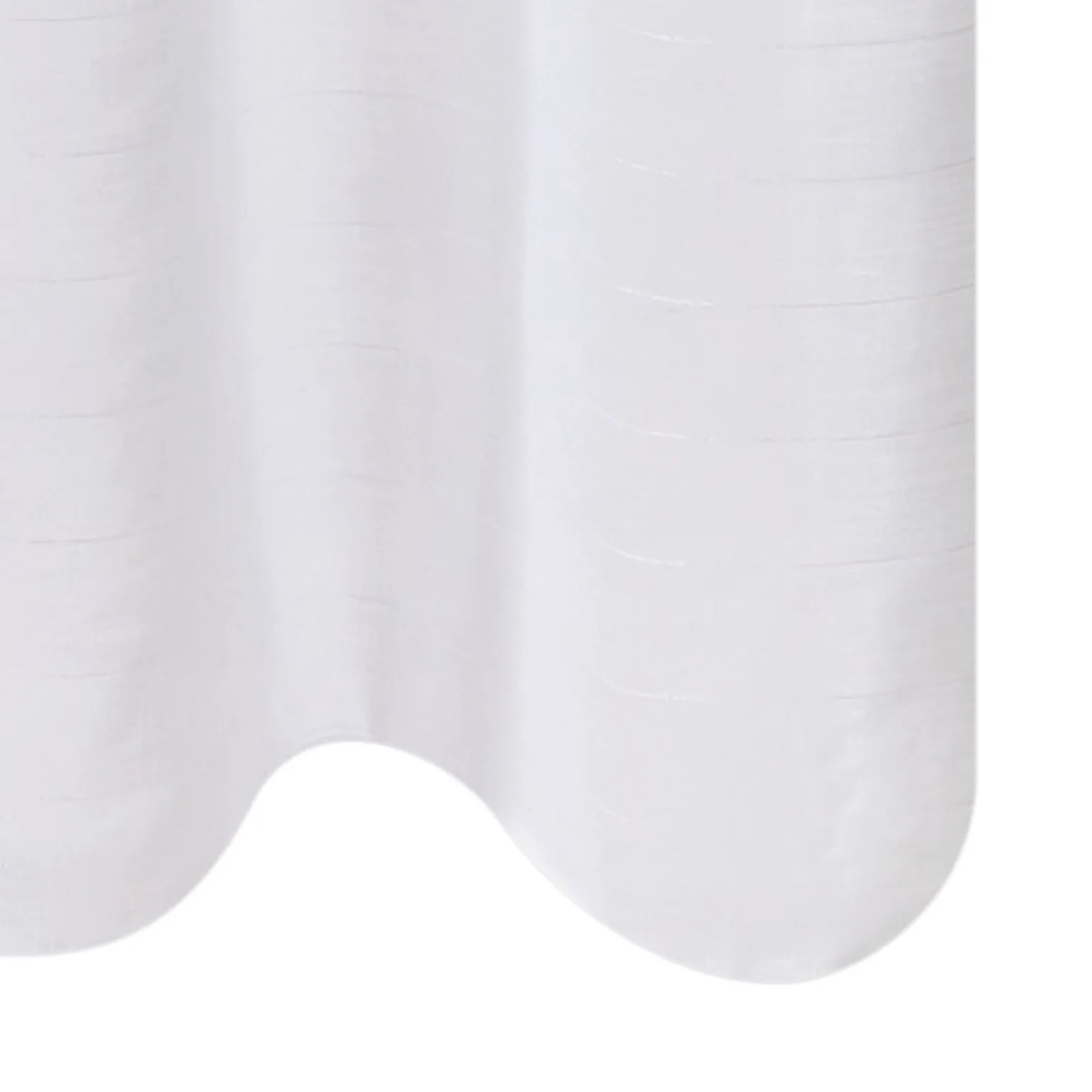 Voilage FLOT BLEU coloris blanc 300 x 240 cm - 4MURS