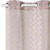 Voilage GHARDAIA coloris beige rosé 140 x 240 cm - 4MURS