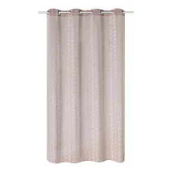 Voilage GHARDAIA coloris beige rosé 140 x 240 cm - 4MURS