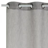 Voilage GRIMALDI coloris gris 140 x 240 cm - 4MURS