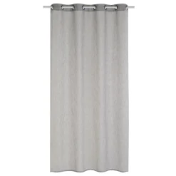 Voilage GRIMALDI coloris gris 140 x 240 cm - 4MURS