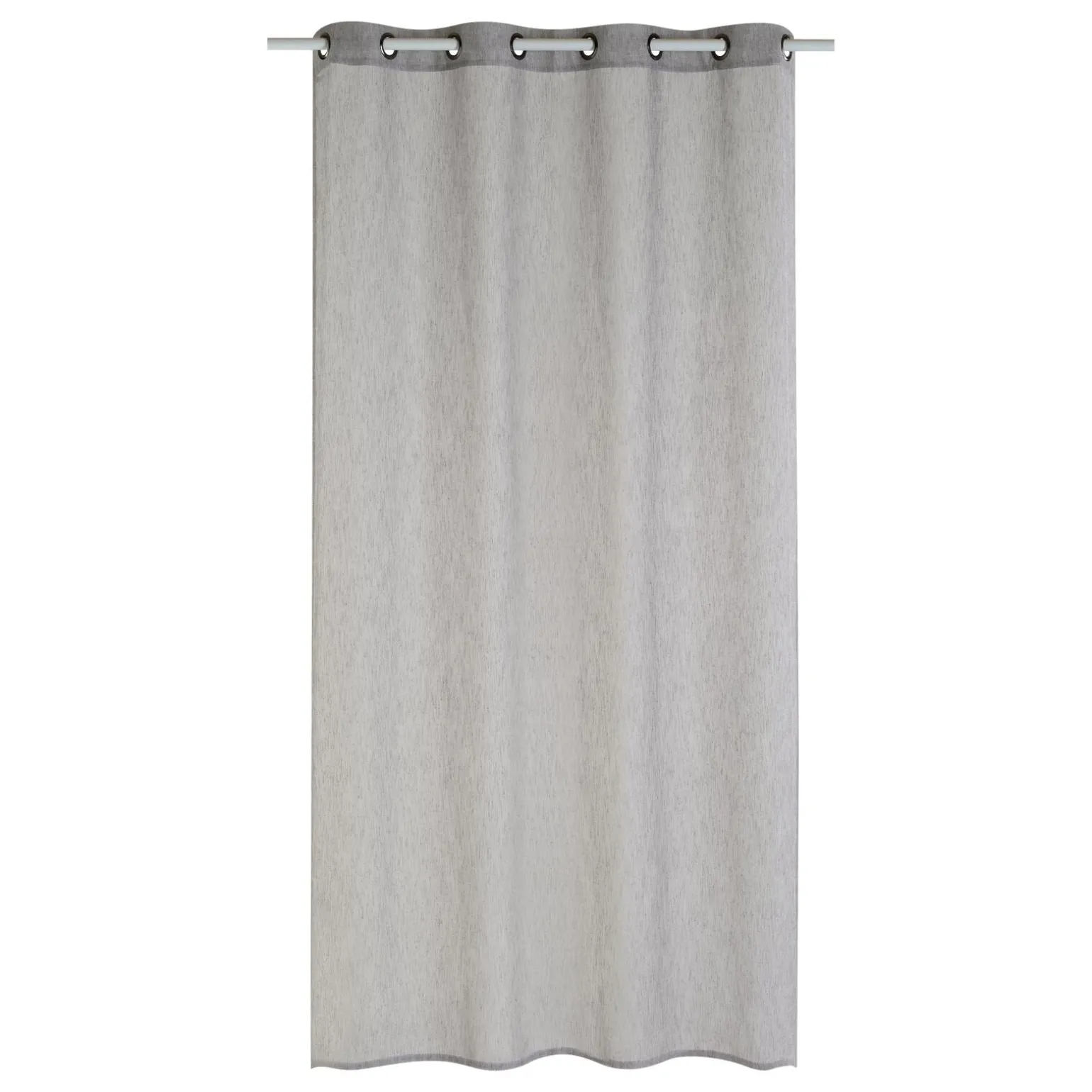 Voilage GRIMALDI coloris gris 140 x 240 cm - 4MURS
