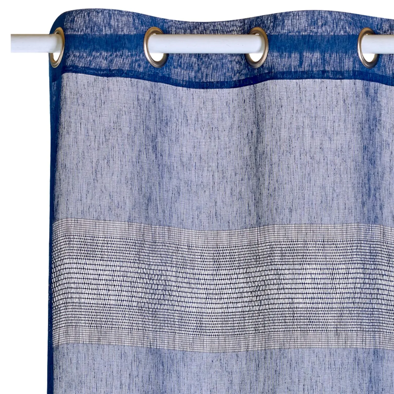 Voilage HELIOS coloris indigo 140 x 240 cm - 4MURS