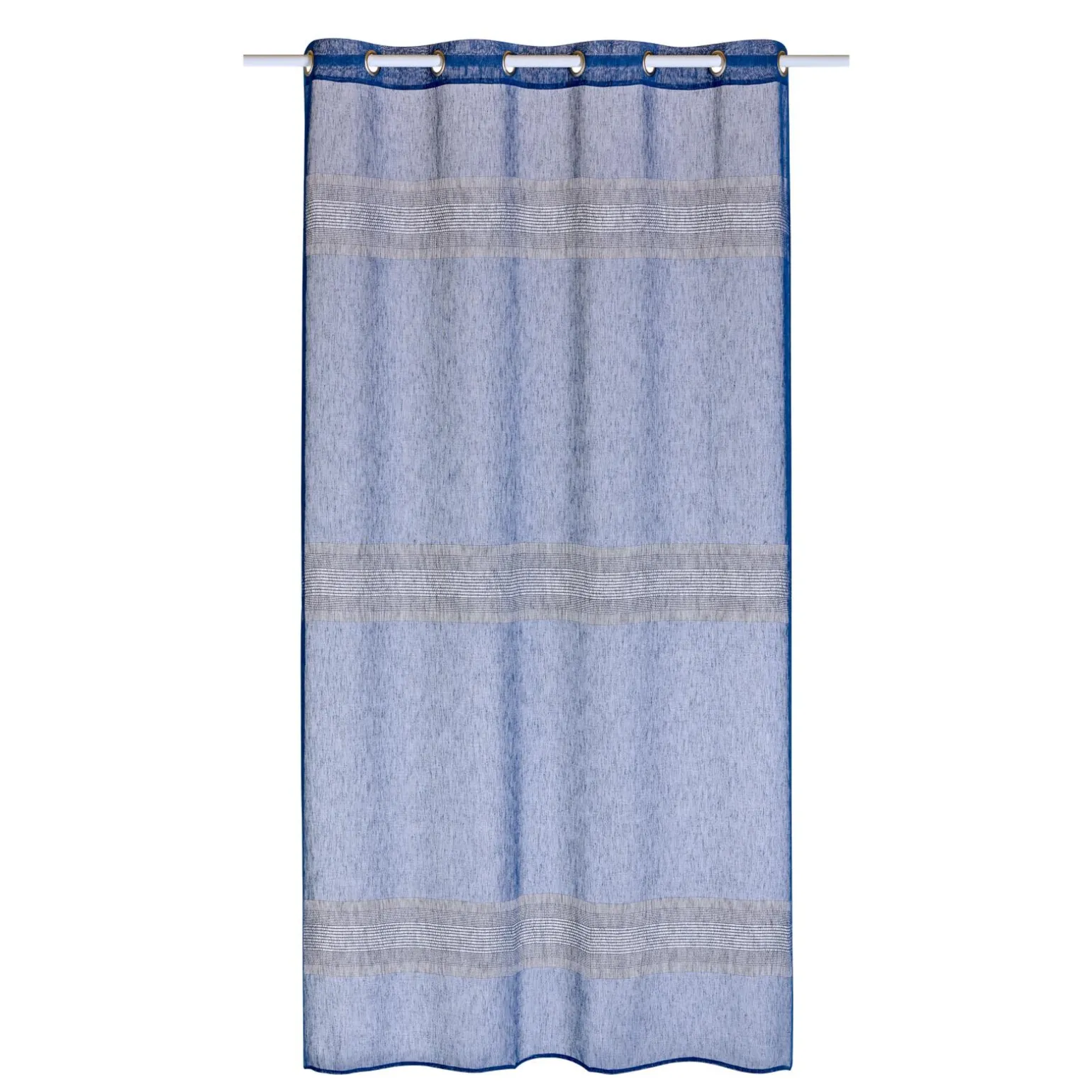 Voilage HELIOS coloris indigo 140 x 240 cm - 4MURS