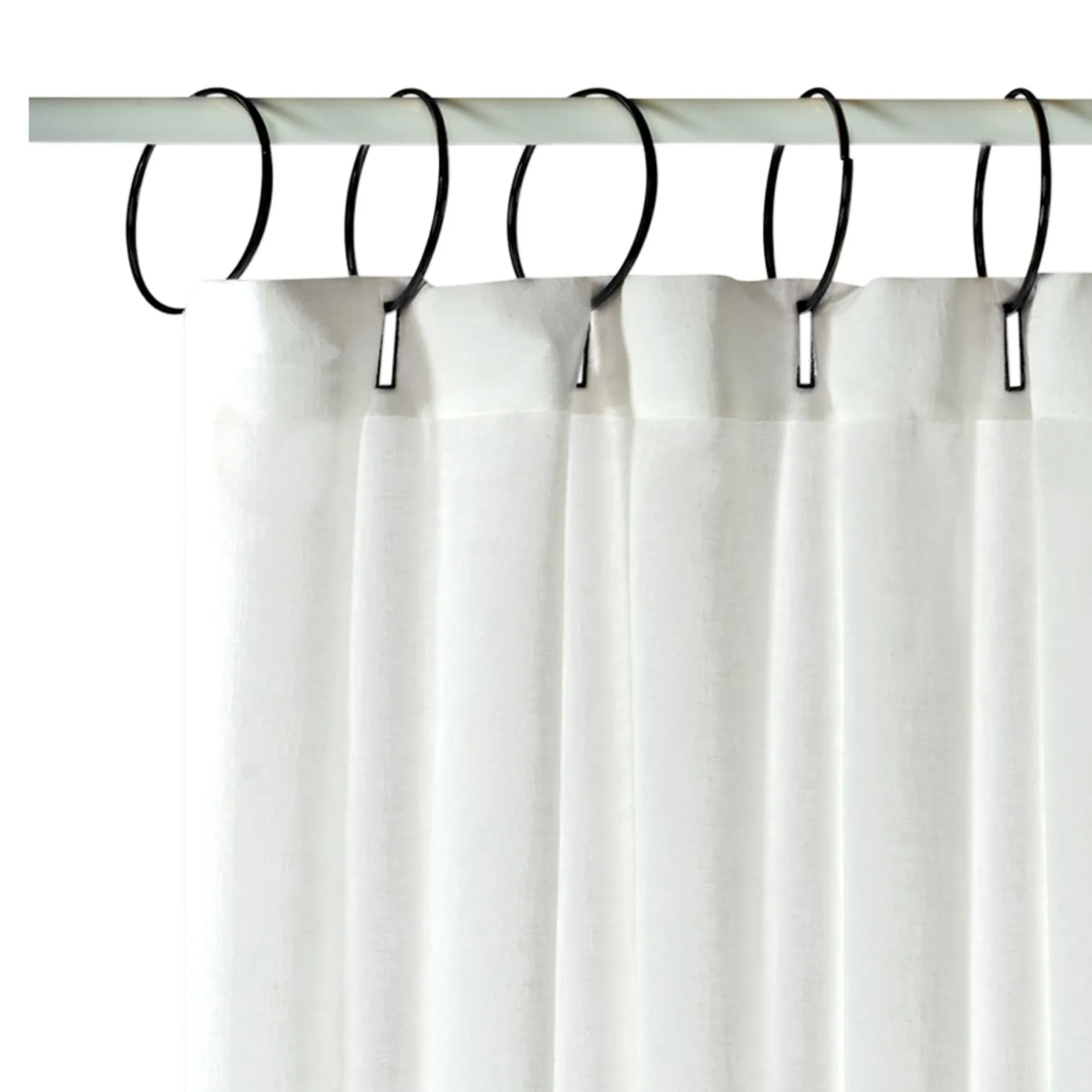 Voilage IRIBE coloris blanc 140 x 240 cm - 4MURS