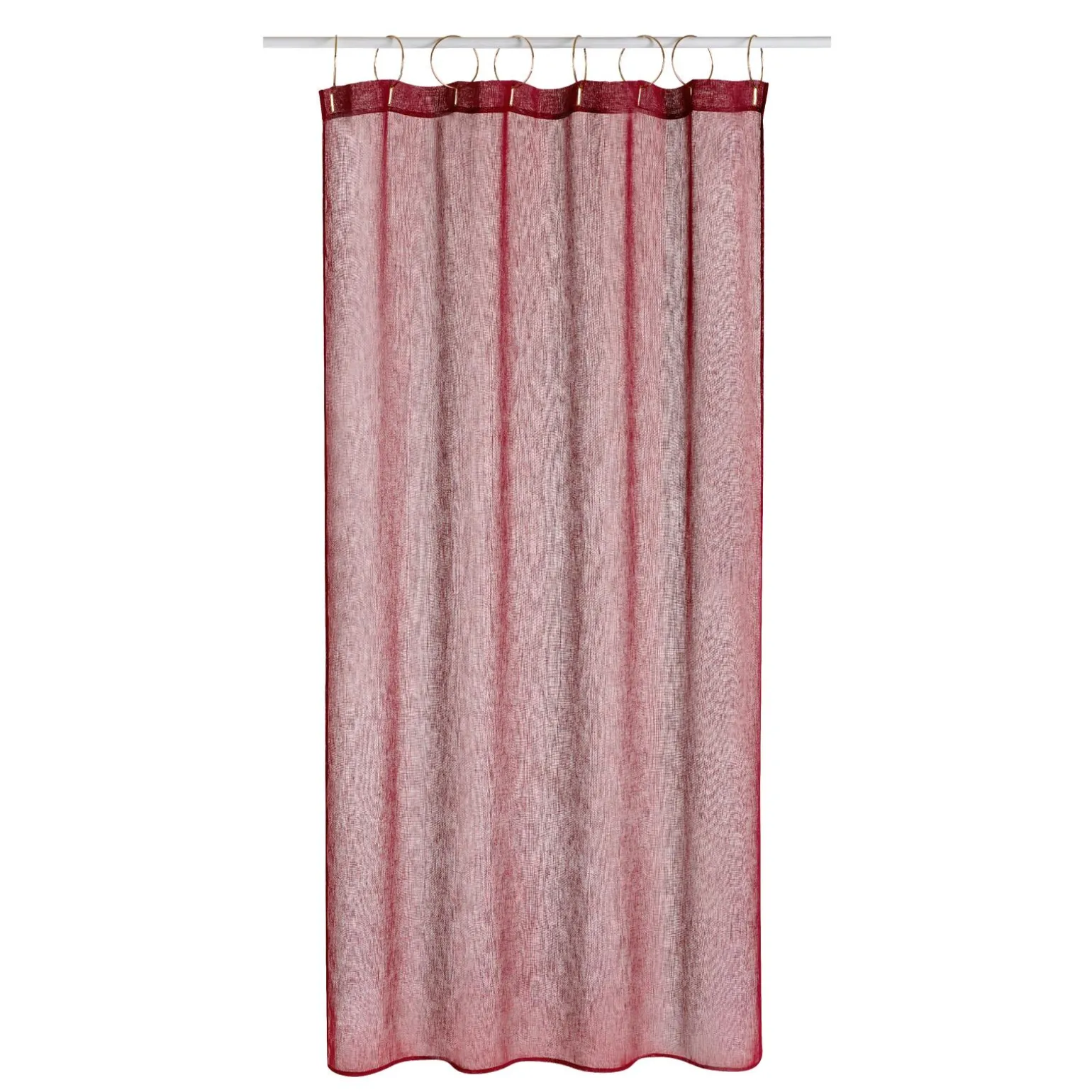 Voilage IRIBE coloris marsala 140 x 240 cm - 4MURS