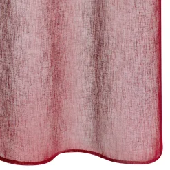 Voilage IRIBE coloris marsala 140 x 240 cm - 4MURS