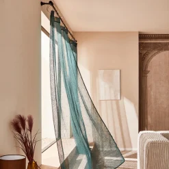 Voilage IRIBE coloris émeraude 140 x 240 cm - 4MURS