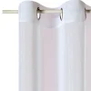 Voilage IRISE coloris blanc 140 x 240 cm - 4MURS