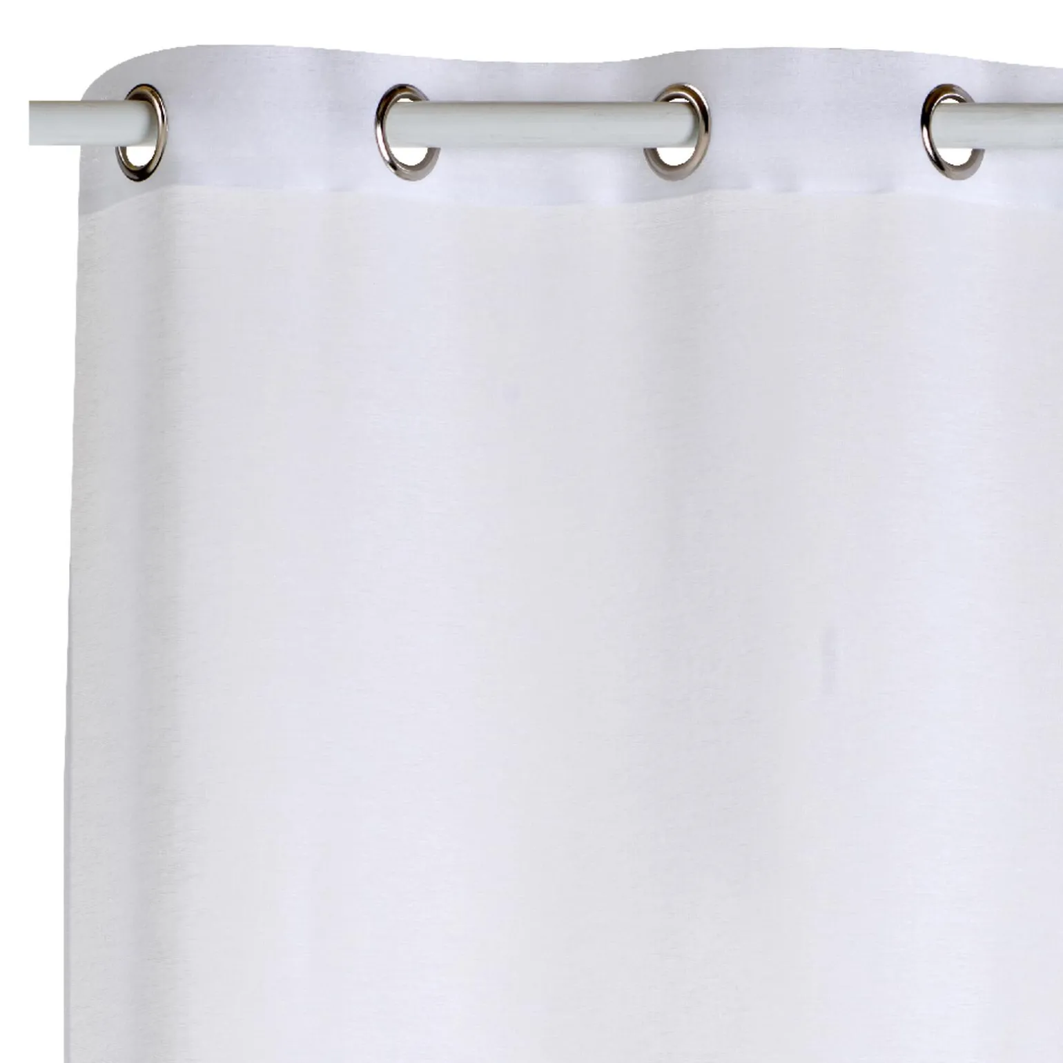 Voilage LILOU coloris blanc 140 x 260 cm - 4MURS
