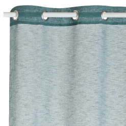 Voilage LILOU coloris bleu canard 140 x 260 cm - 4MURS