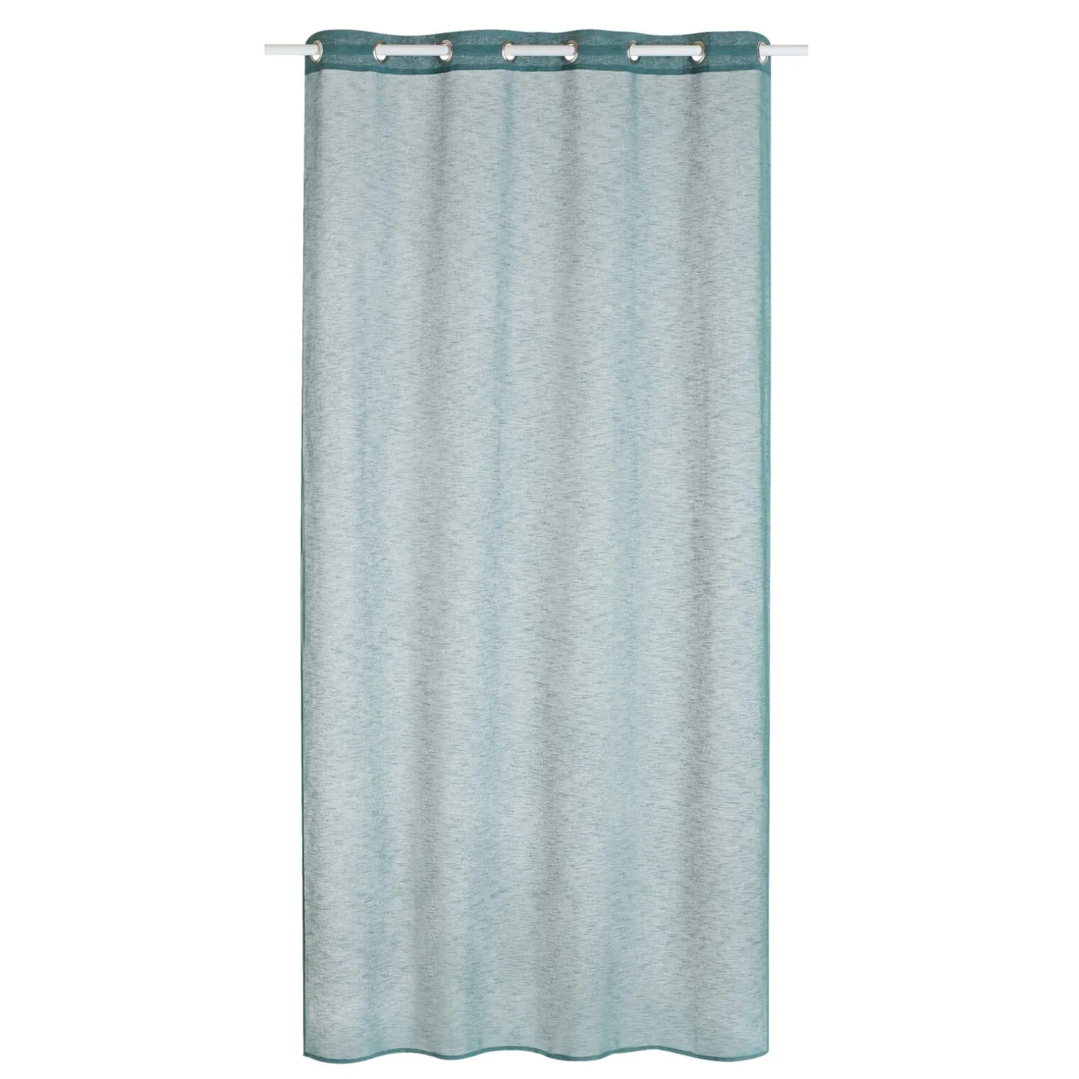 Voilage LILOU coloris bleu canard 140 x 260 cm - 4MURS