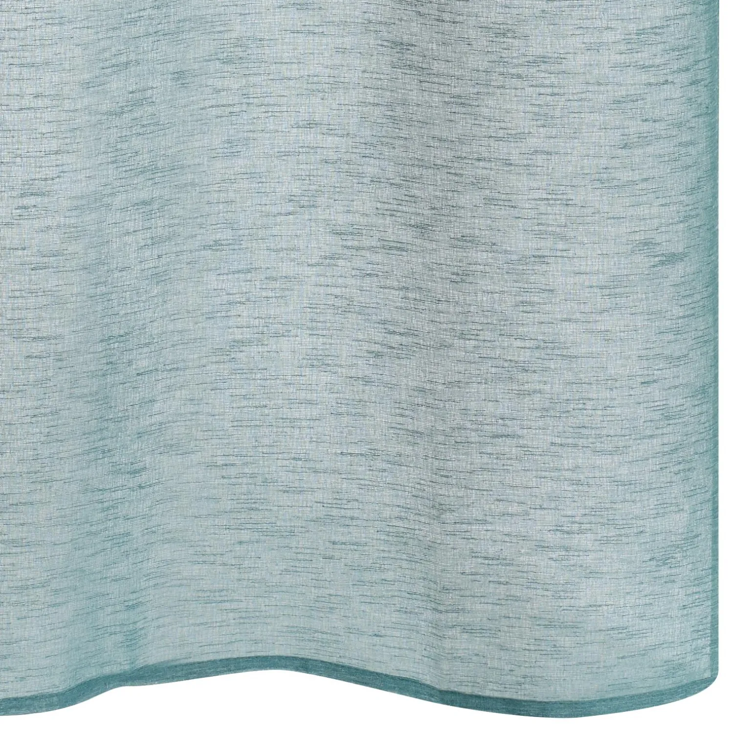 Voilage LILOU coloris bleu canard 140 x 260 cm - 4MURS