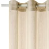 Voilage Lin GHIANA coloris beige 140 x 260 cm - 4MURS