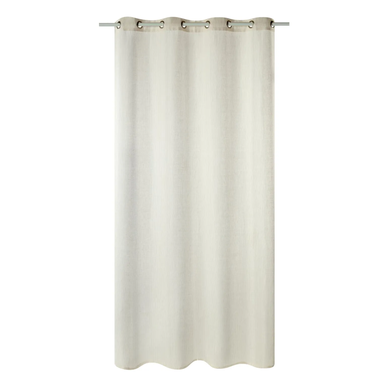 Voilage Lin LECCE coloris naturel 140 x 260 cm - 4MURS