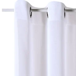 Voilage LINETTE coloris blanc 145 x 240 cm - 4MURS
