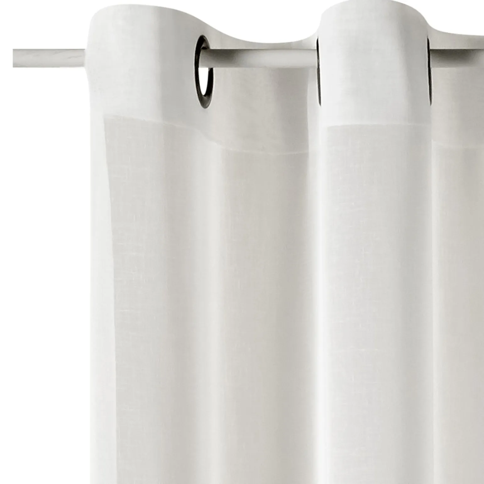 Voilage LINETTE coloris beige 145 x 240 cm - 4MURS
