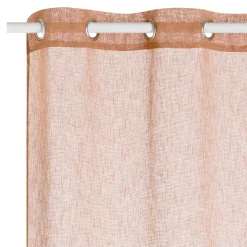 Voilage LOOM coloris camel 140 x 240 cm - 4MURS