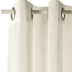 Voilage LUCID coloris beige naturel 140 x 240 cm - 4MURS