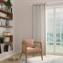 Voilage LUKAS coloris lin 140 x 240 cm - 4MURS