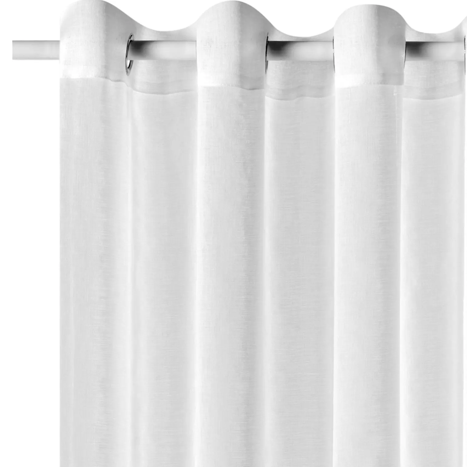 Voilage MIA coloris blanc 140 x 240 cm - 4MURS