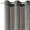 Voilage MILKY WAY coloris gris 140 x 240 cm - 4MURS