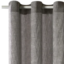 Voilage MILKY WAY coloris gris 140 x 240 cm - 4MURS