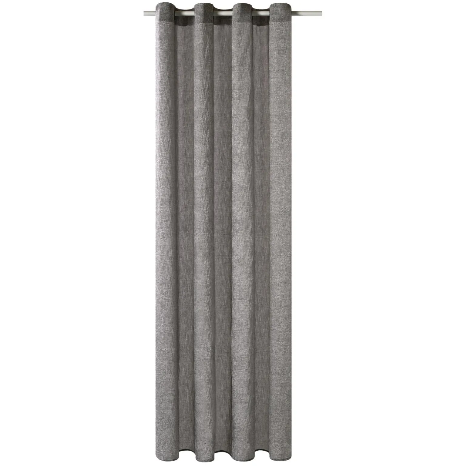Voilage MILKY WAY coloris gris 140 x 240 cm - 4MURS