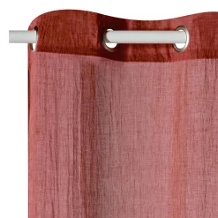 Voilage NOLAN coloris poterie 140 x 240 cm - 4MURS