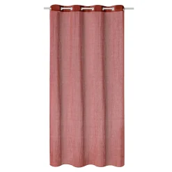 Voilage NOLAN coloris poterie 140 x 240 cm - 4MURS