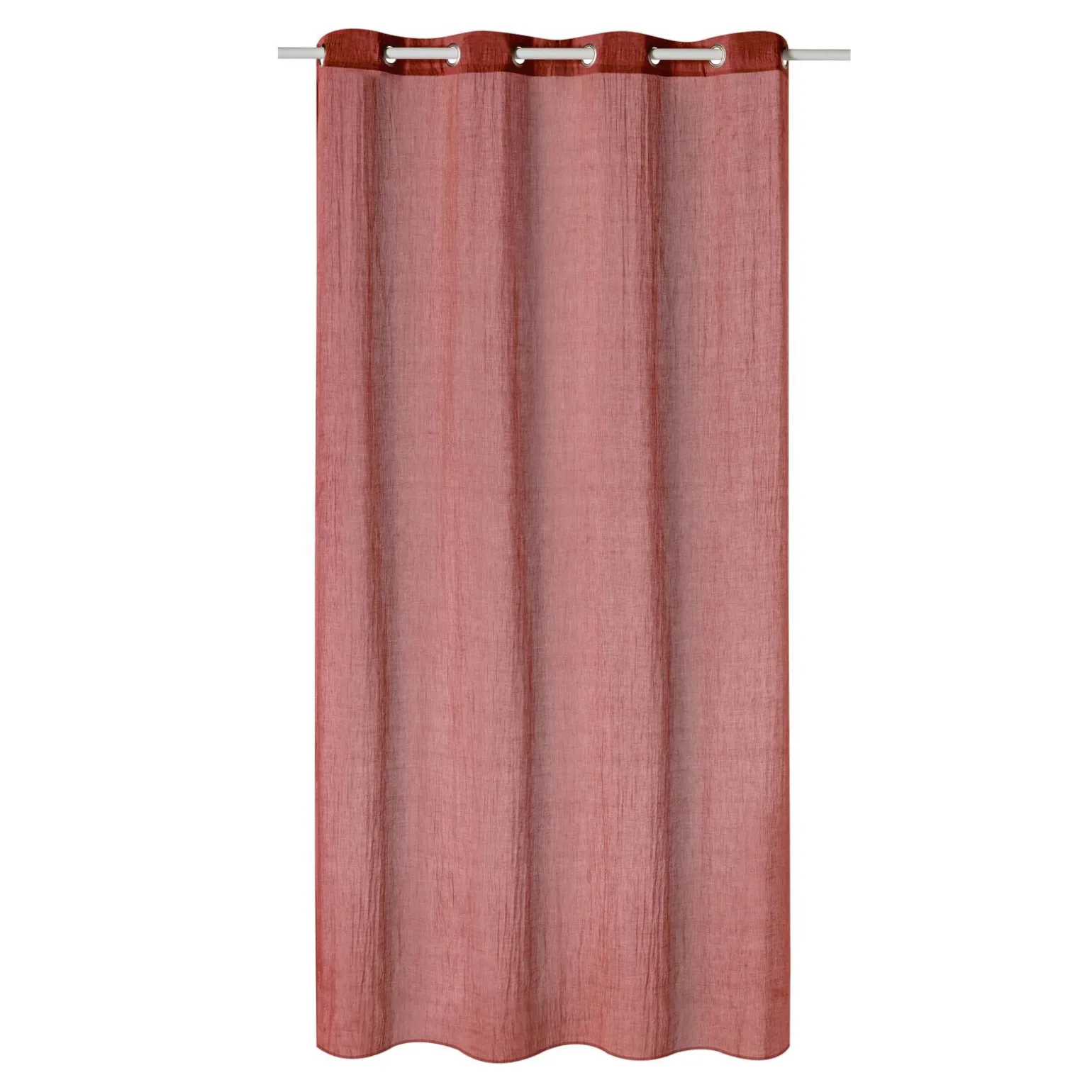 Voilage NOLAN coloris poterie 140 x 240 cm - 4MURS