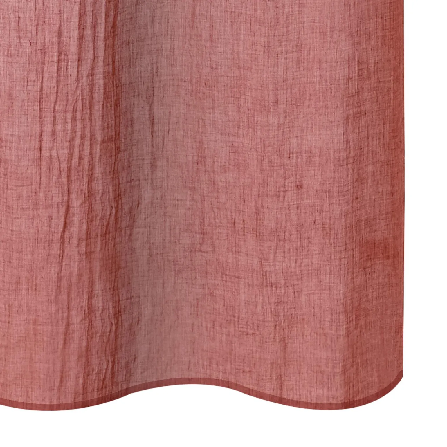Voilage NOLAN coloris poterie 140 x 240 cm - 4MURS
