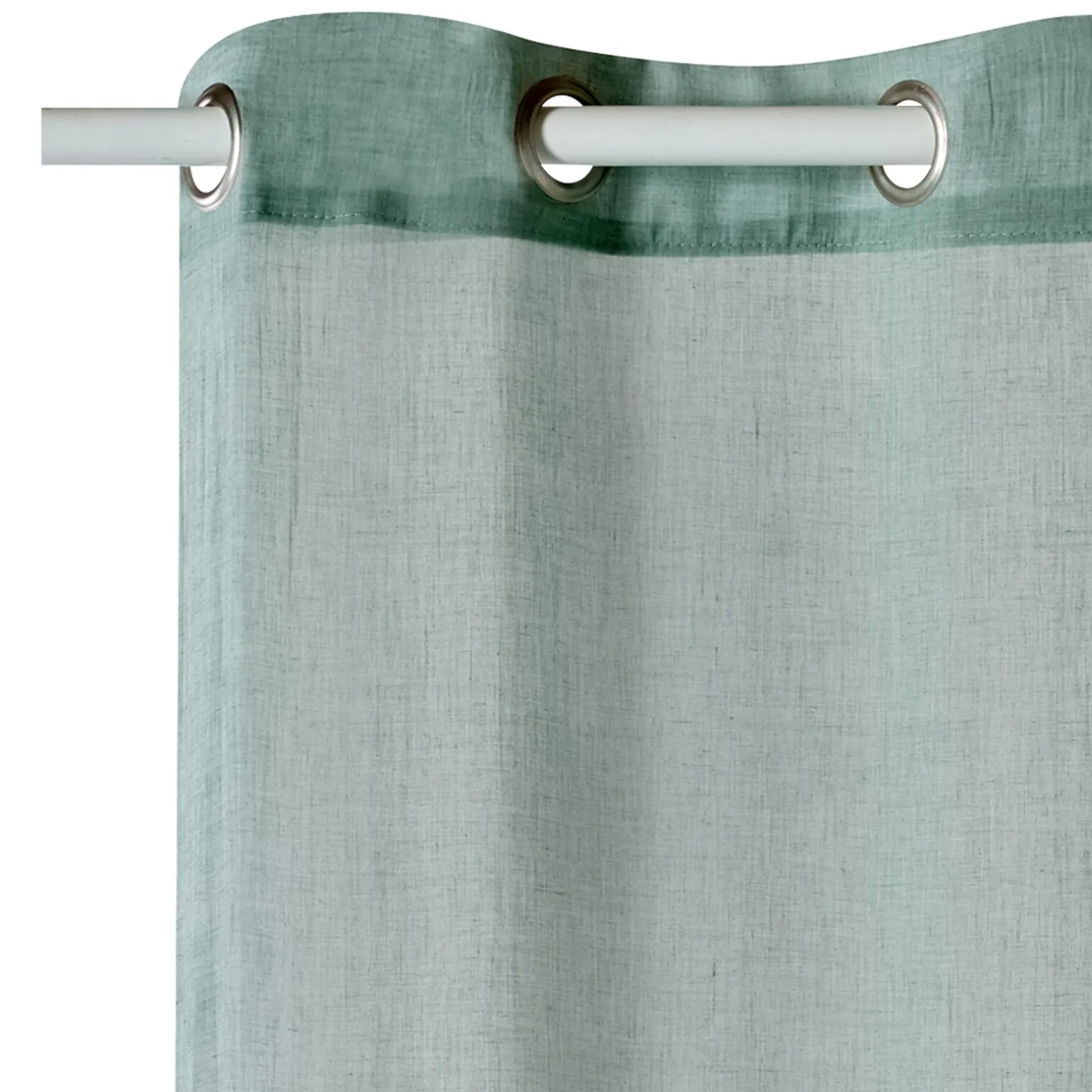 Voilage NOLAN coloris vert sauge 140 x 240 cm - 4MURS