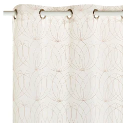 Voilage NYMPHEA coloris naturel 140 x 240 cm - 4MURS