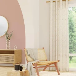 Voilage NYMPHEA coloris naturel 140 x 240 cm - 4MURS