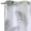 Voilage OMBRA coloris vert tilleul 140 x 240 cm - 4MURS