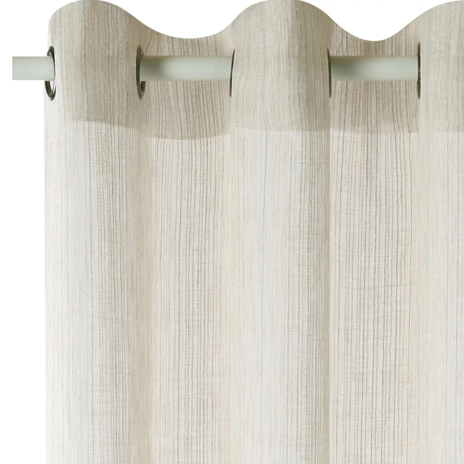 Voilage ORIENT coloris lin 140 x 240 cm - 4MURS