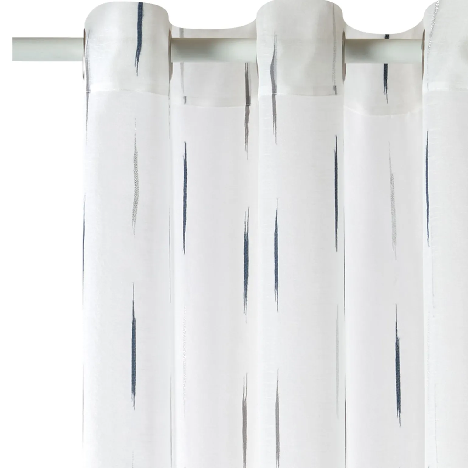 Voilage ORION coloris bleu paon 140 x 260 cm - 4MURS