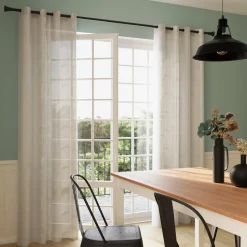 Voilage PINGALA coloris blanc 140 x 240 cm - 4MURS