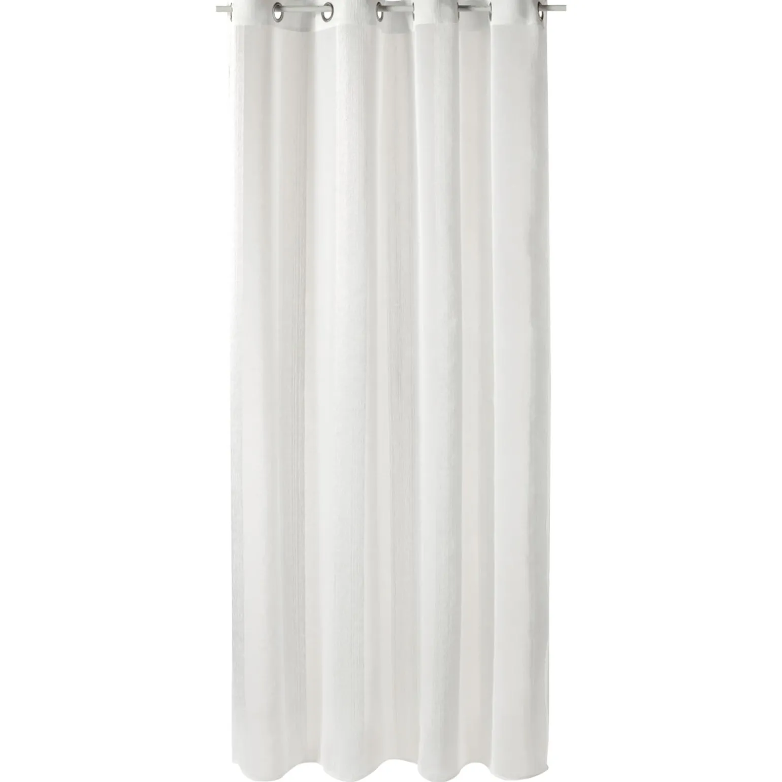 Voilage PINGALA coloris blanc 140 x 240 cm - 4MURS
