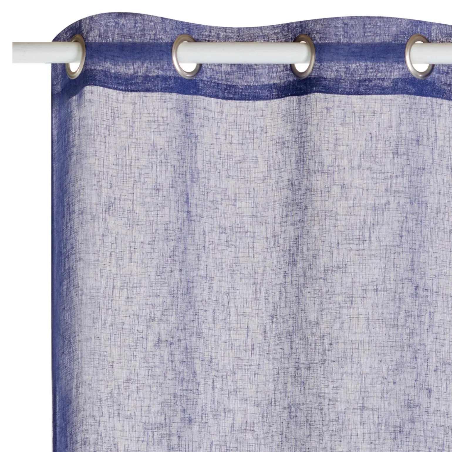 Voilage PROCIDA coloris indigo 140 x 240 cm - 4MURS