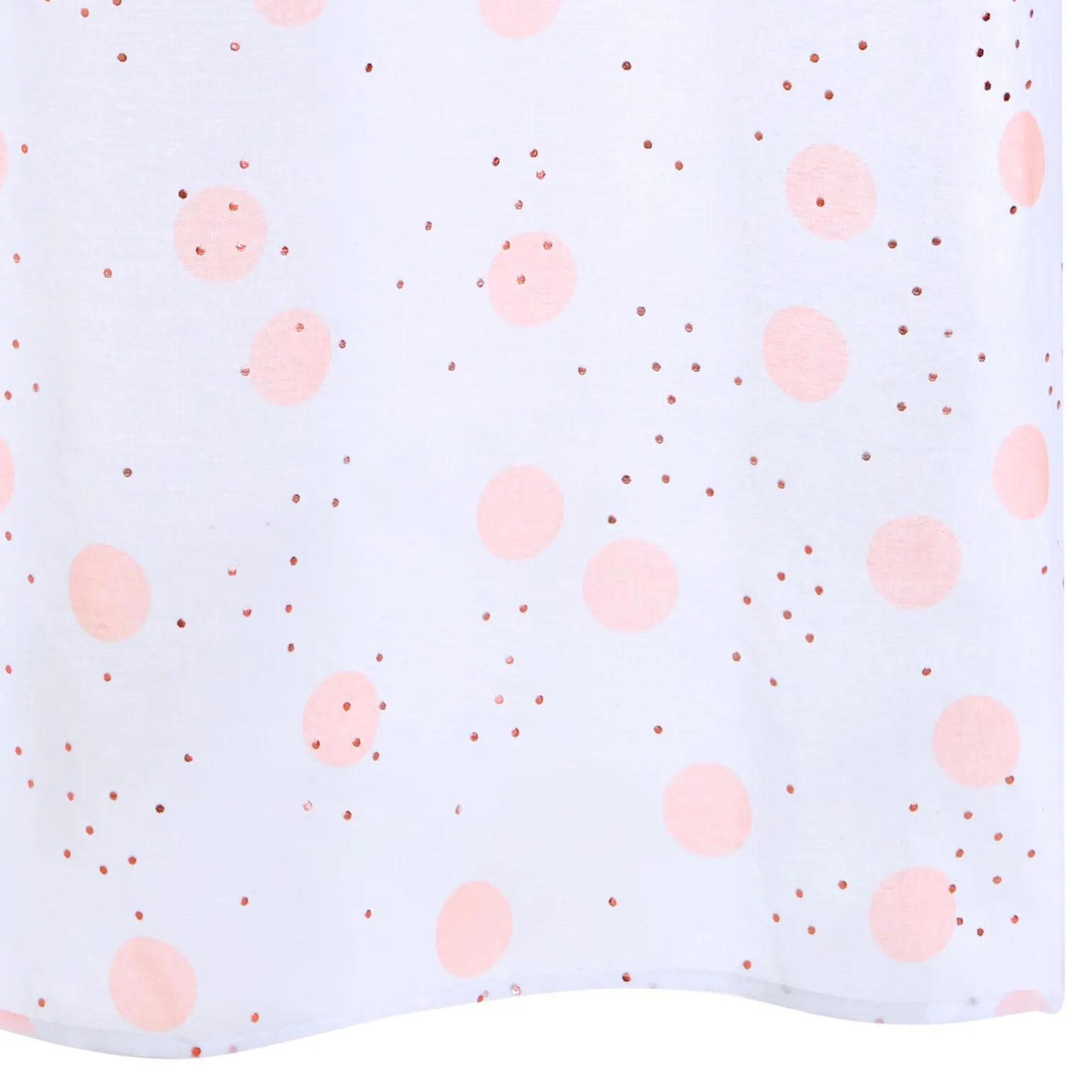 Voilage PUNTINI coloris pêche 140 x 240 cm - 4MURS