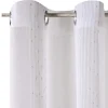 Voilage QUEEN coloris blanc 140 x 260 cm - 4MURS