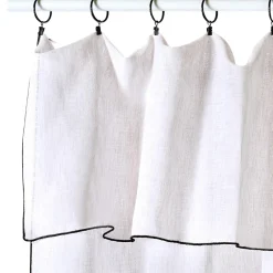 Voilage SAM coloris blanc 140 x 290 cm - 4MURS