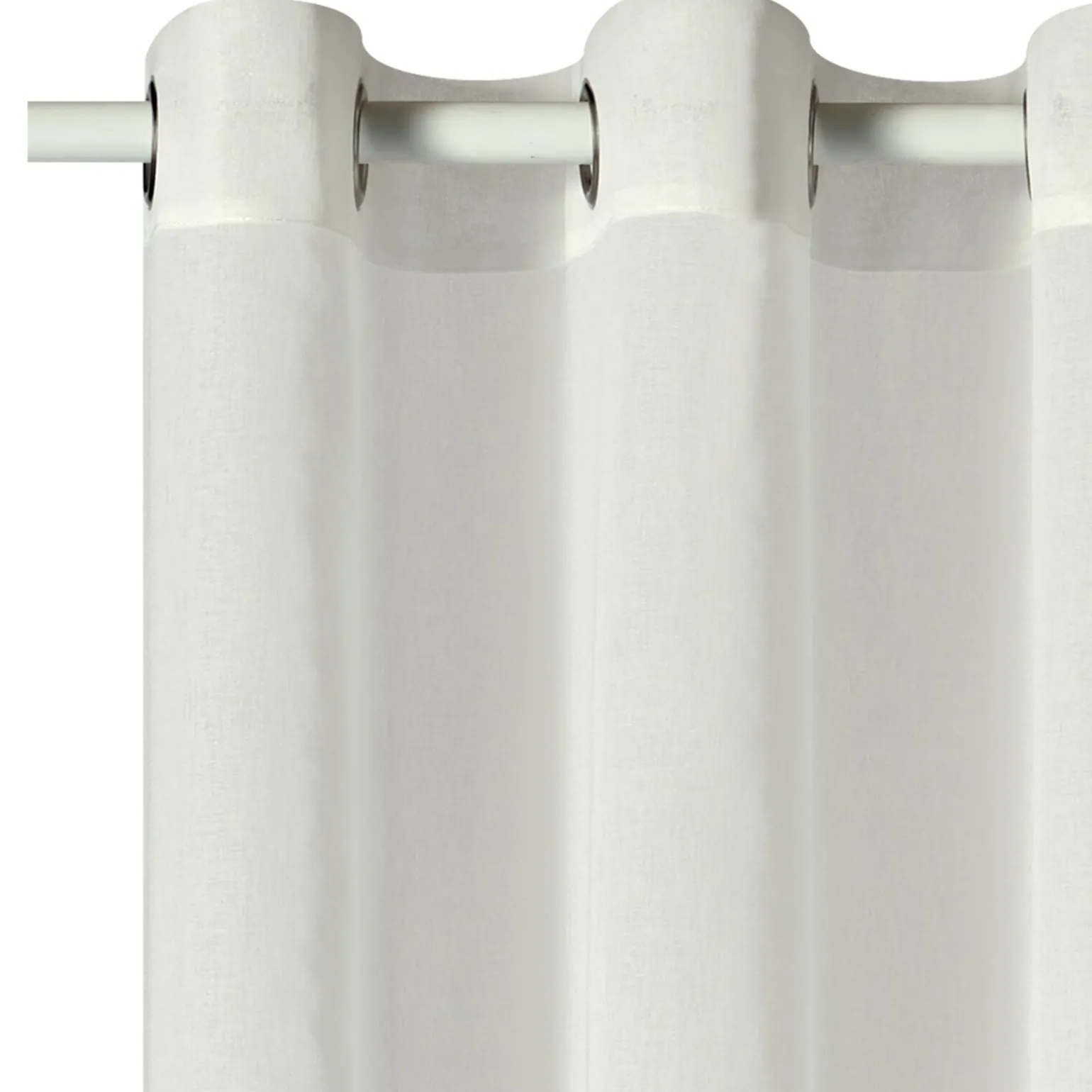 Voilage SELVA coloris blanc 140 x 240 cm - 4MURS