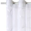 Voilage SISMO coloris blanc 140 x 260 cm - 4MURS