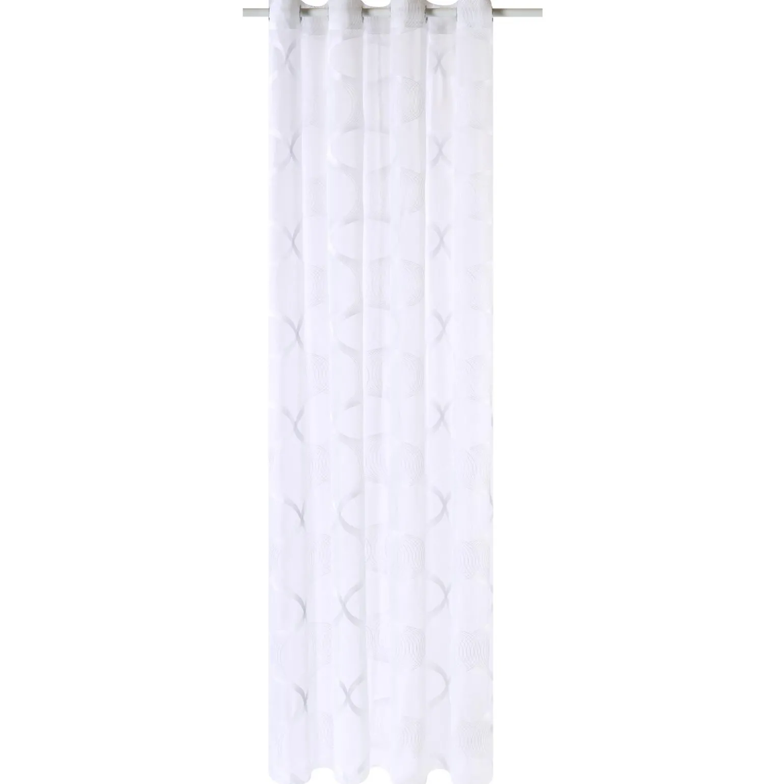 Voilage SISMO coloris blanc 140 x 260 cm - 4MURS