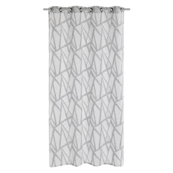 Voilage SKARA coloris gris perle 140 x 240 cm - 4MURS