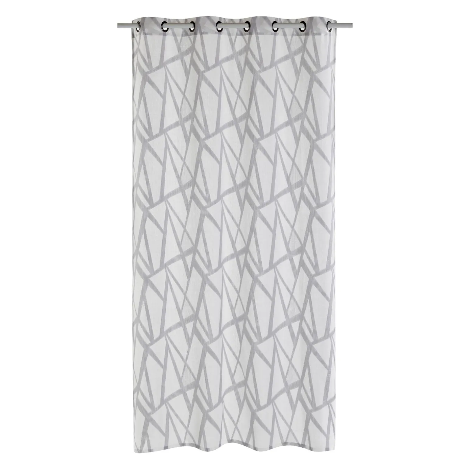 Voilage SKARA coloris gris perle 140 x 240 cm - 4MURS