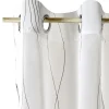 Voilage SOUND coloris blanc cuivré 140 x 260 cm - 4MURS